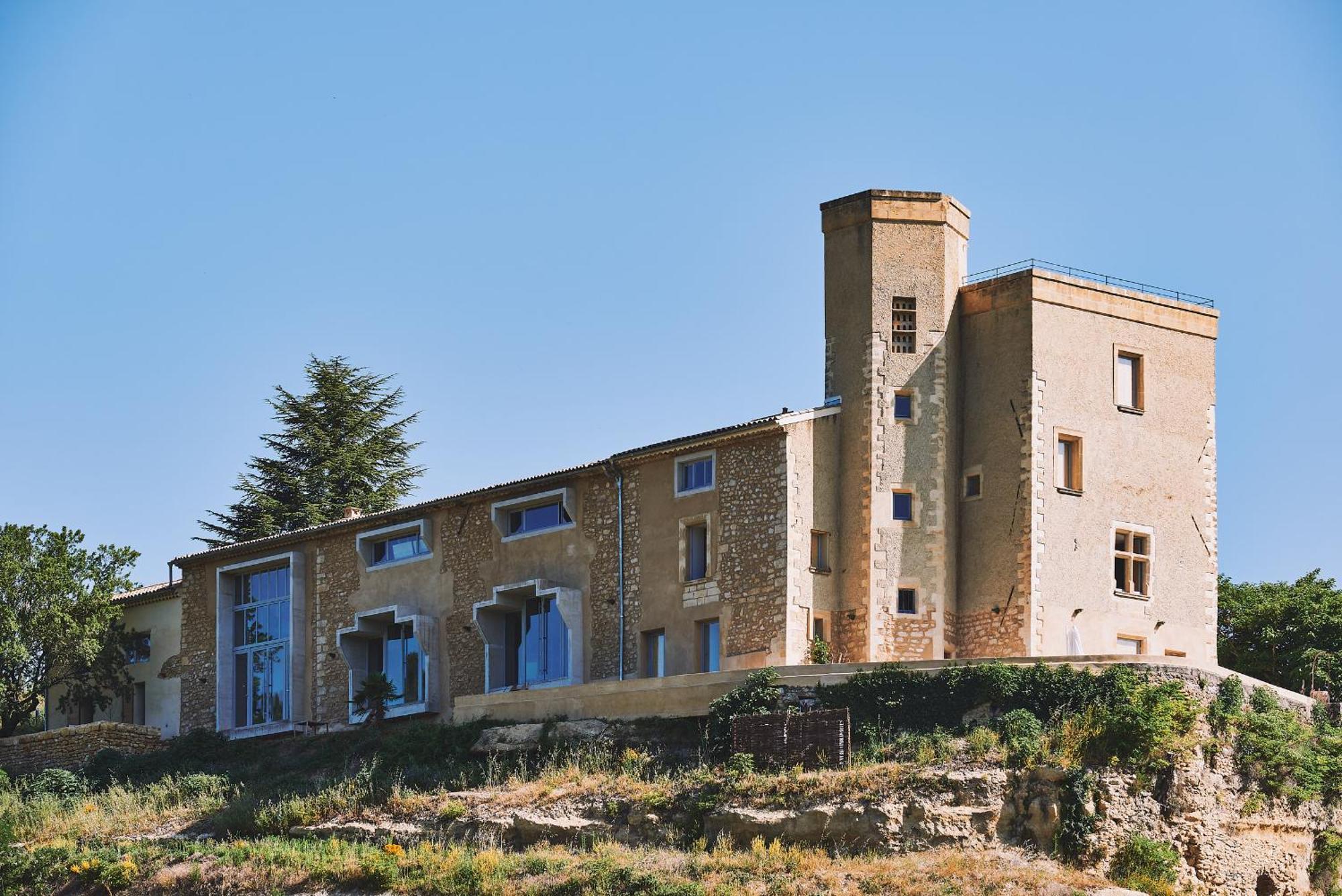 Domaine La Ferme Hi Bride Bed and Breakfast Villelaure Exteriör bild